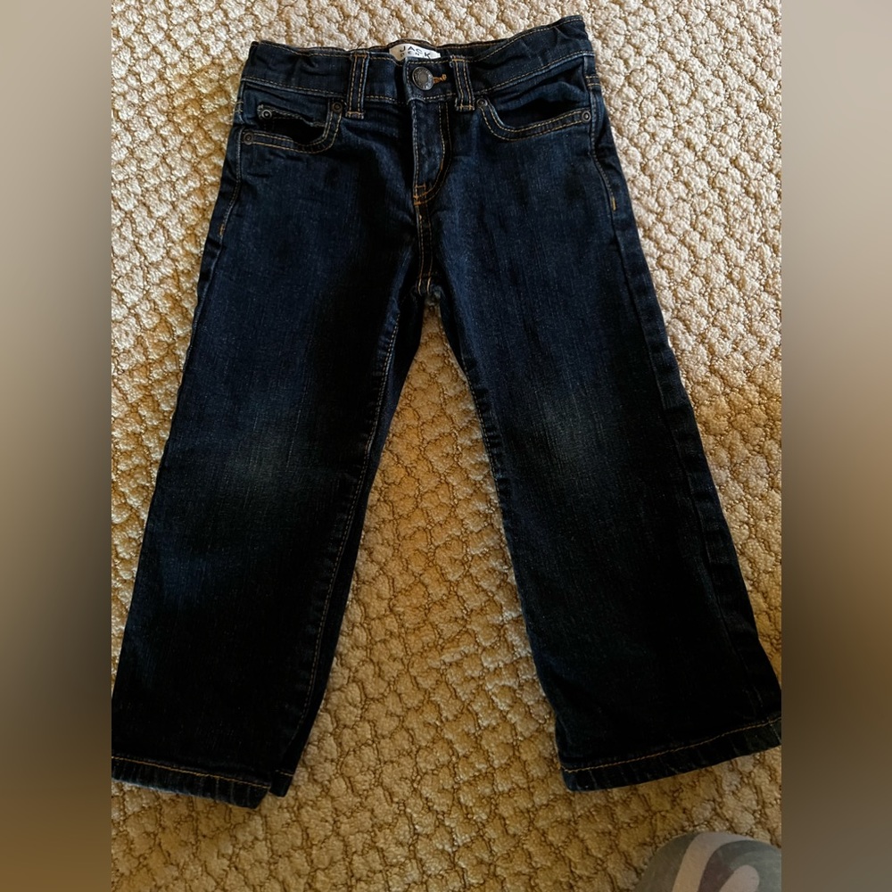 Janie & Jack Jeans/denim. Size 12-18months. Gently worn.